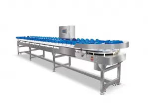 Ротационные лотковые весовые сортировщики